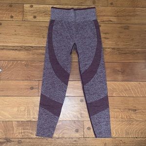 PINK, maroon leggings